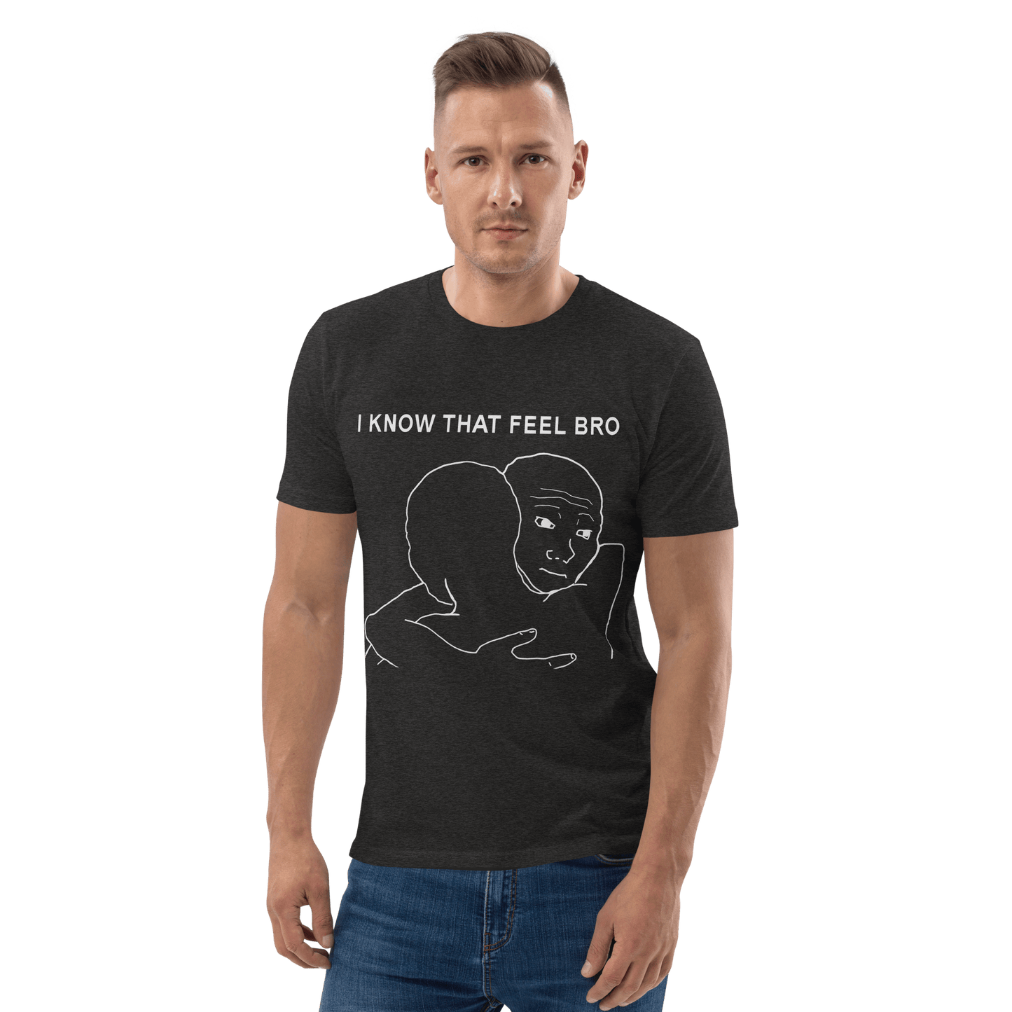 I Know That Feel Premium Organic T-Shirt Meme - Black | Shirtposting
