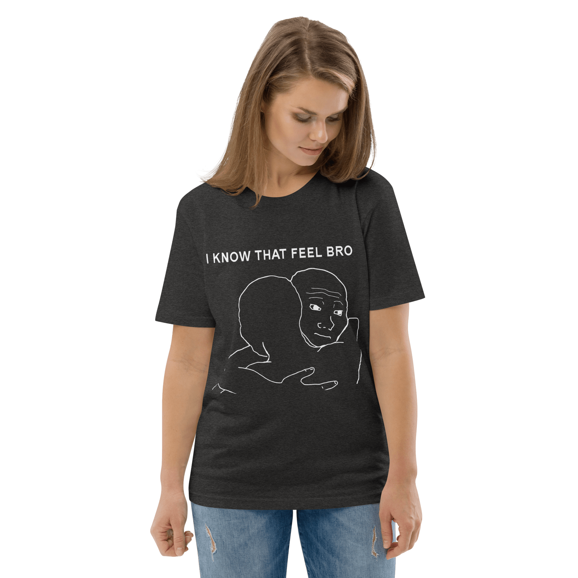 I Know That Feel Premium Organic T-Shirt Meme - Black | Shirtposting