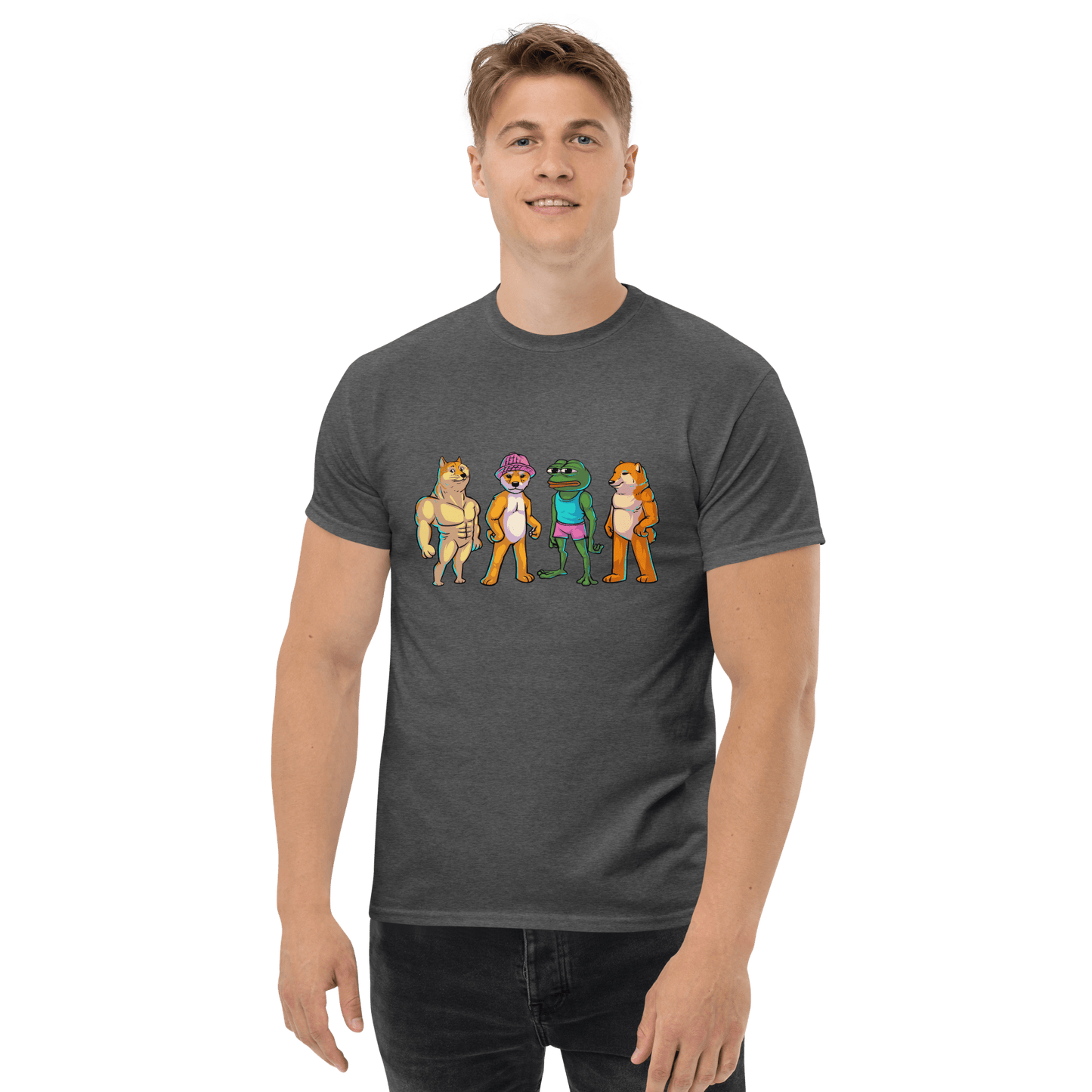 Meme Animal Classic T-Shirt Meme - Royal | Shirtposting