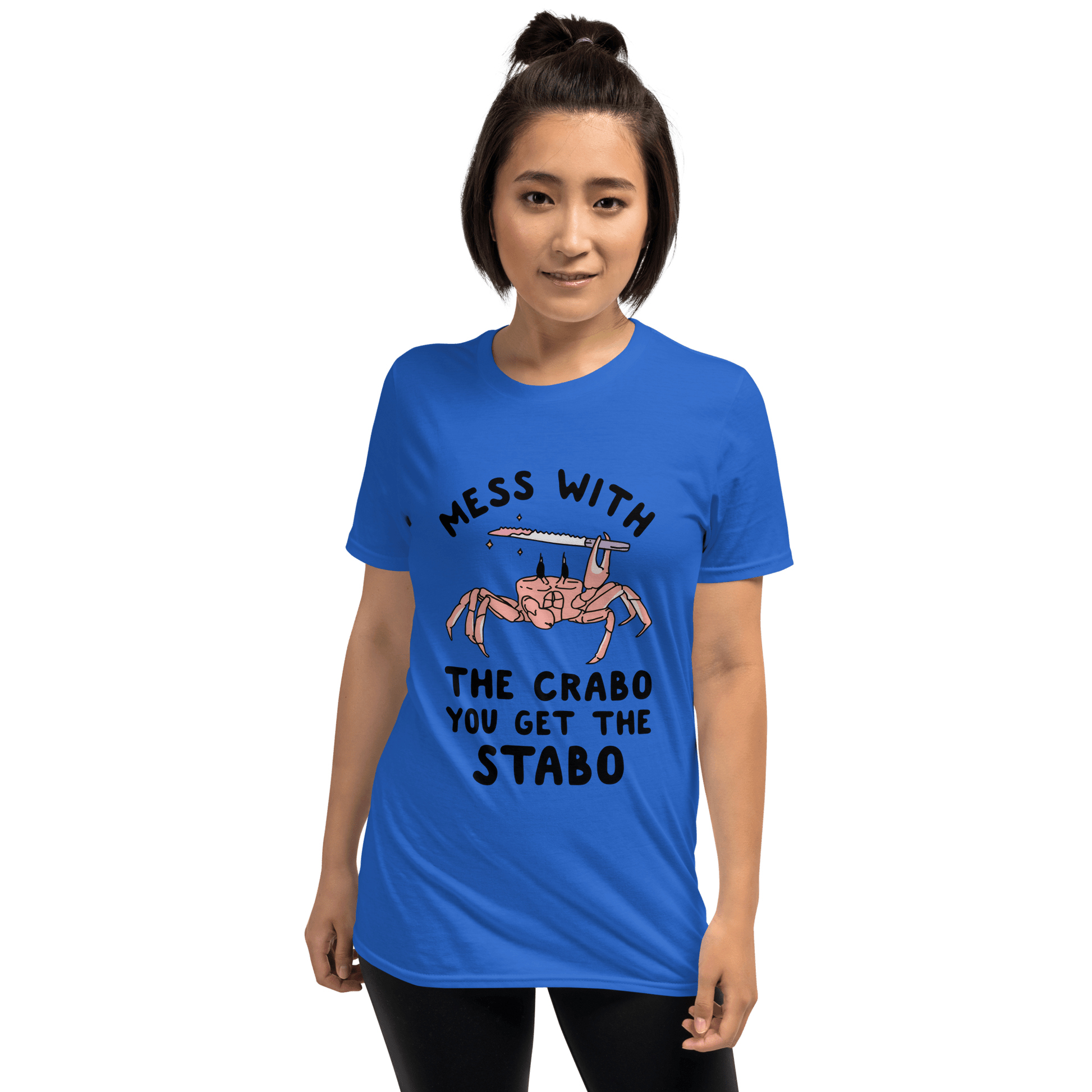 Mess With The Crabo Classic T-Shirt Meme - Royal | Shirtposting