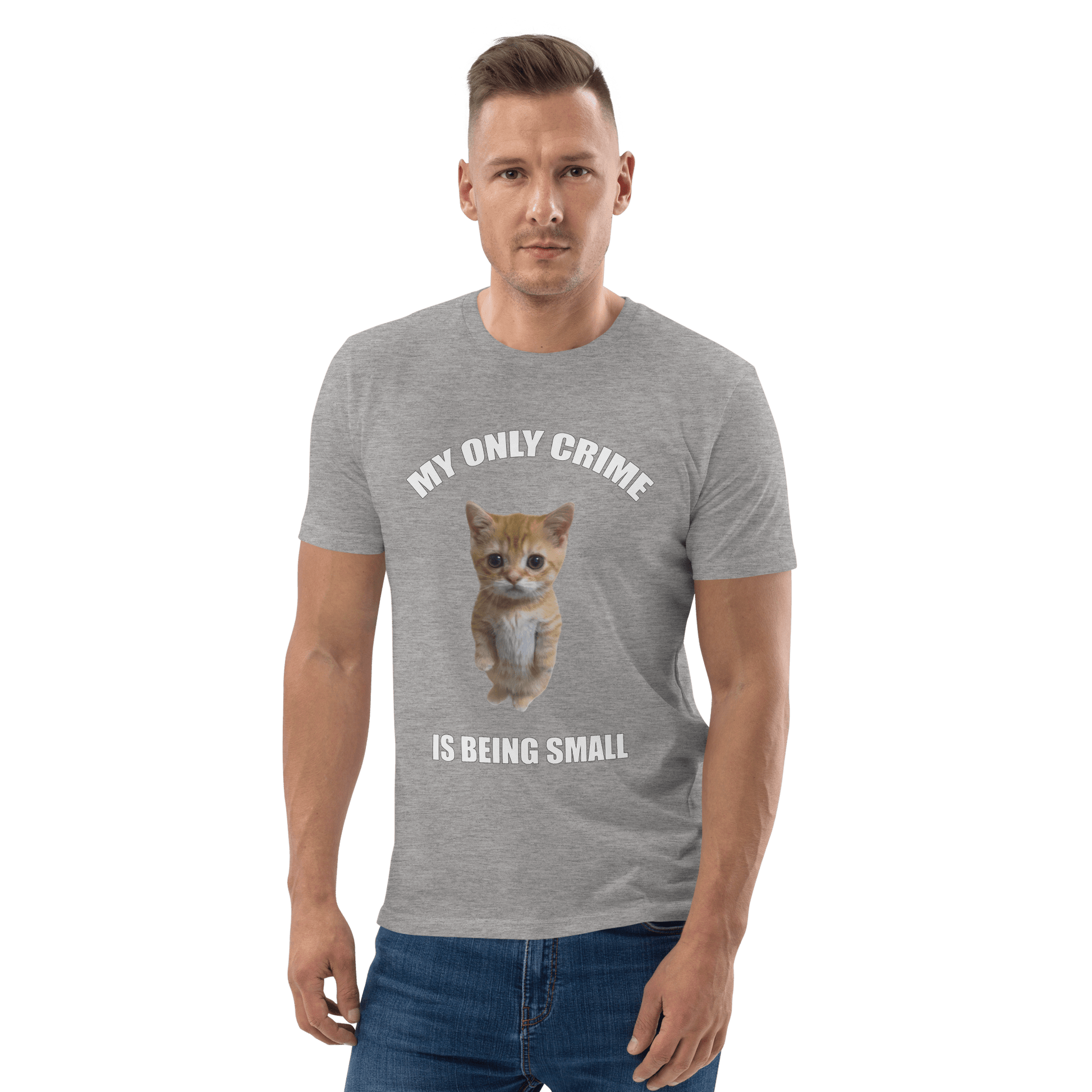 My Only Crime Is Being Small Premium Organic T-Shirt Meme - Fraiche Peche | Shirtposting