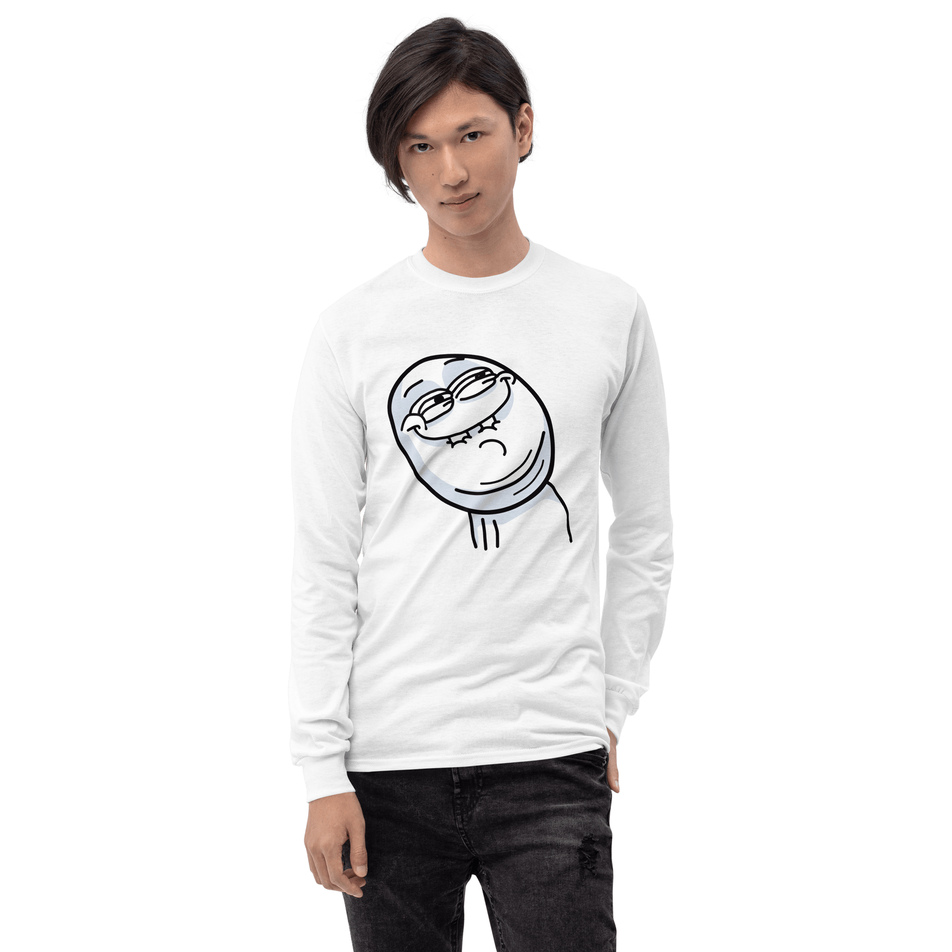Rage Comic Long Sleeve T-Shirt Meme - S | Shirtposting