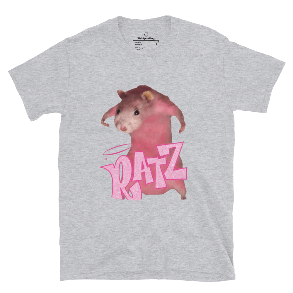 Ratz Meme Classic T-Shirt Meme - Sport Grey | Shirtposting