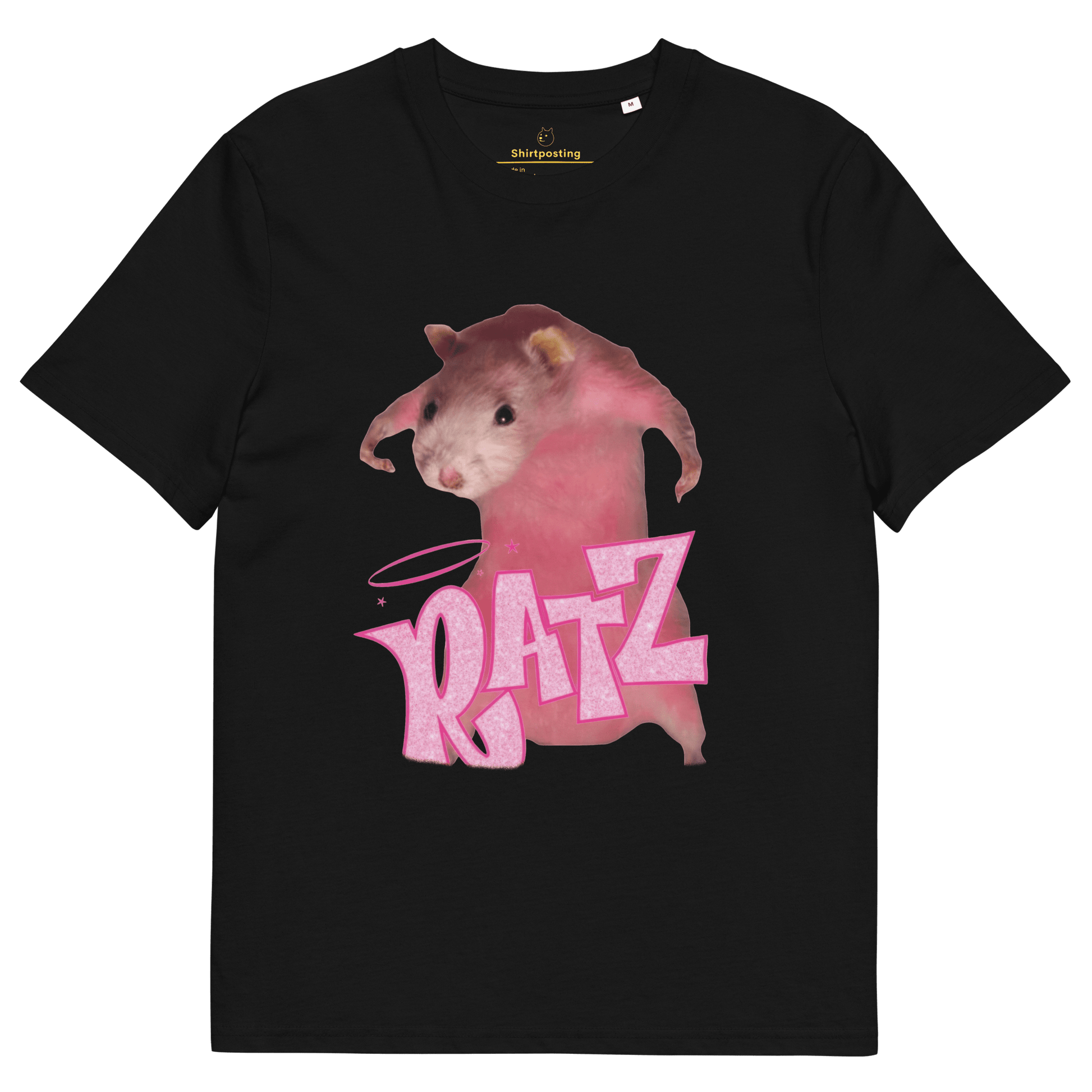 Ratz Meme Premium Organic T-Shirt Meme - Black | Shirtposting