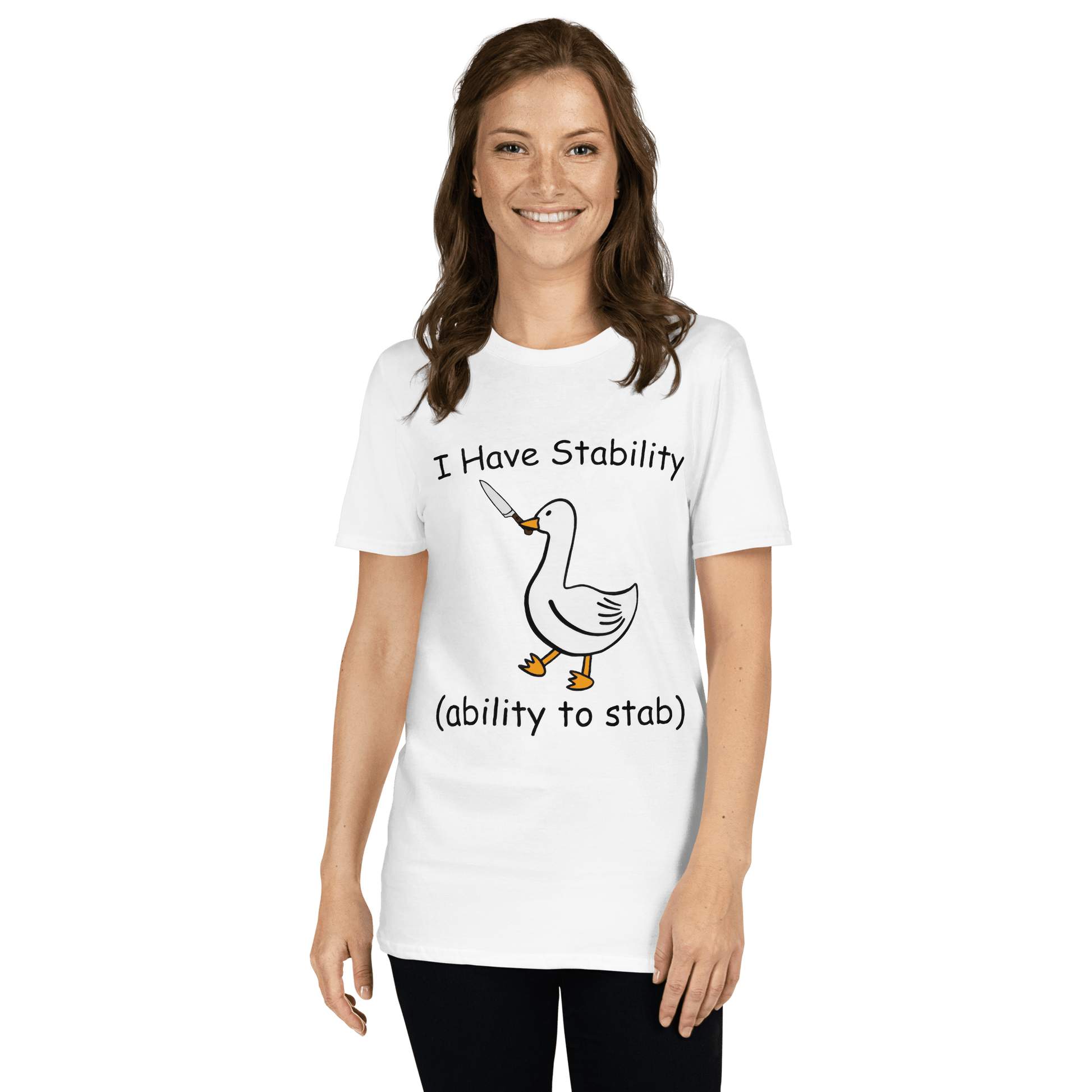 Stability Classic T-Shirt Meme - Sand | Shirtposting