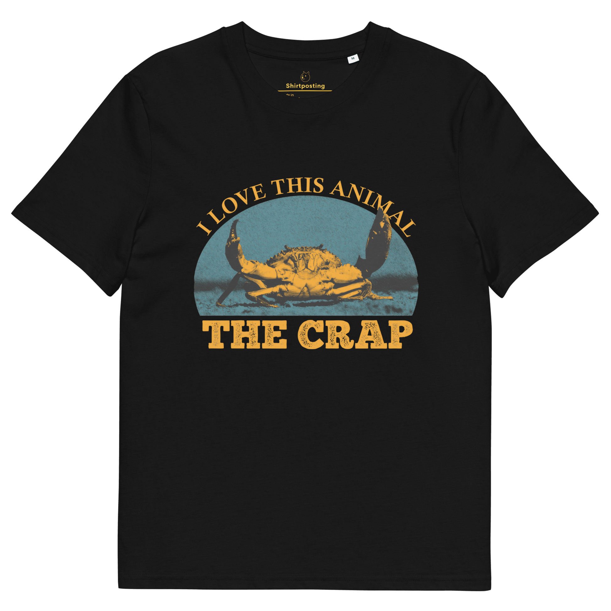 The Crap Premium Organic T-Shirt Meme - Black | Shirtposting