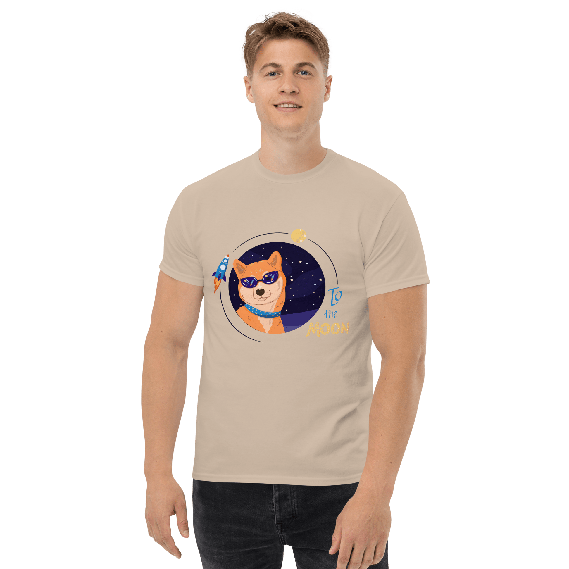 To The Moon Classic T-Shirt Meme - Daisy | Shirtposting